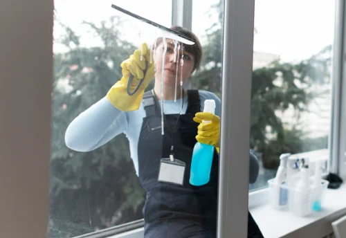 Nettoyage de vitres intérieures et extérieures à Lhoumois